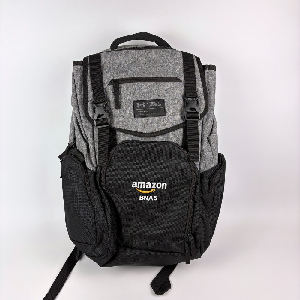 Under Armour Coalition 2.0 Laptop Backpack‎ Black Gray Water Resistant Amazon